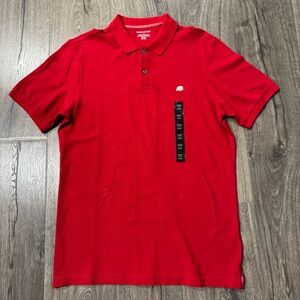 Banana Republic red polo shirt size medium men new
